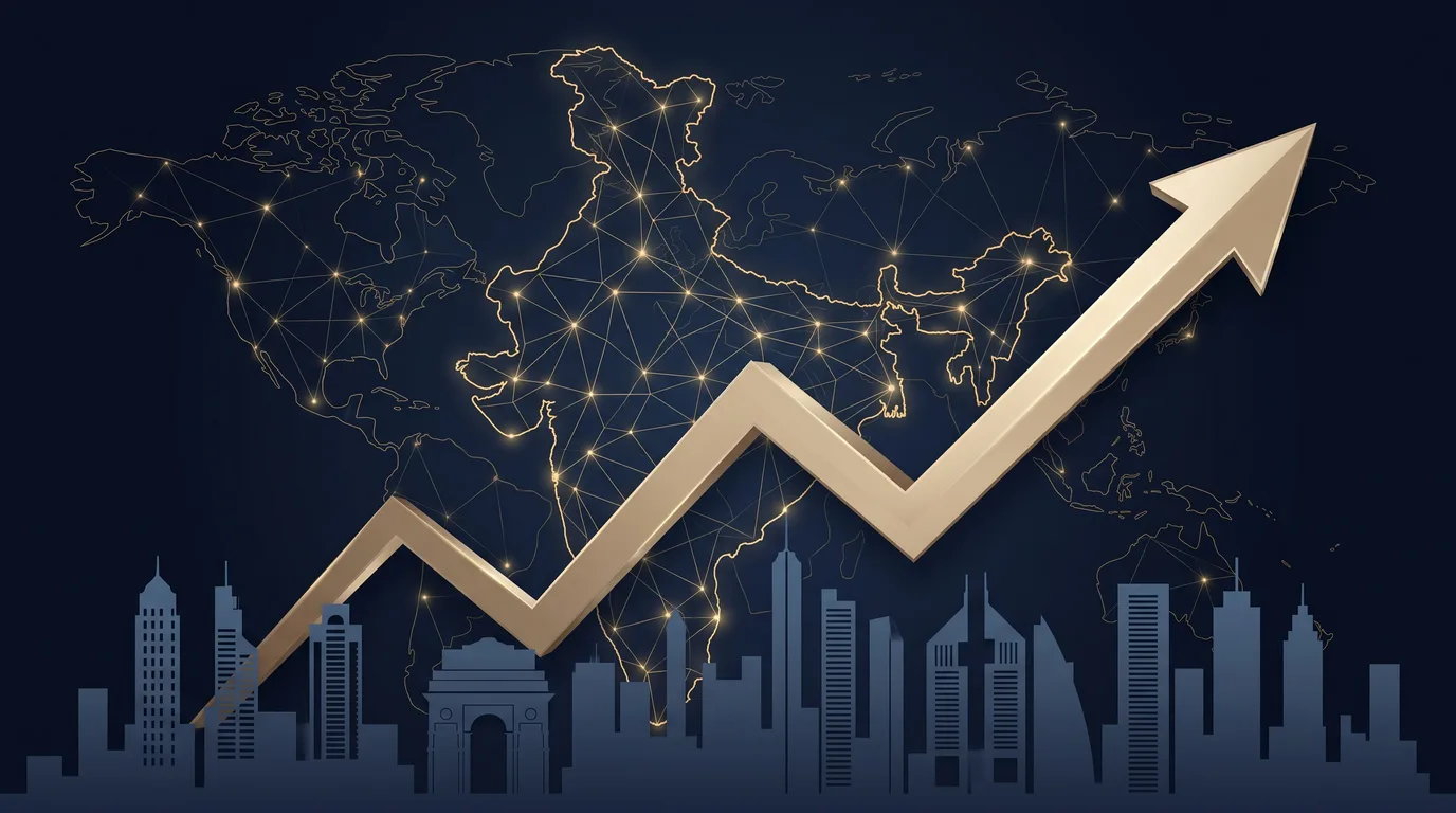 North India business hubs — Delhi NCR startup and finance advisory illustration